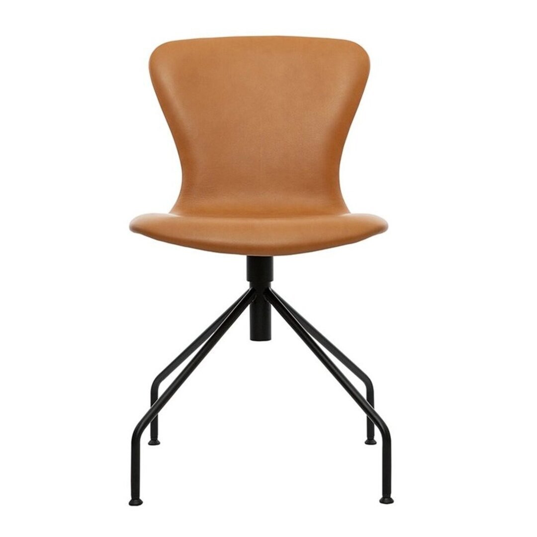 Bruunmunch PLAYchair Swing Fully Upholstered - Stuhl Cognac