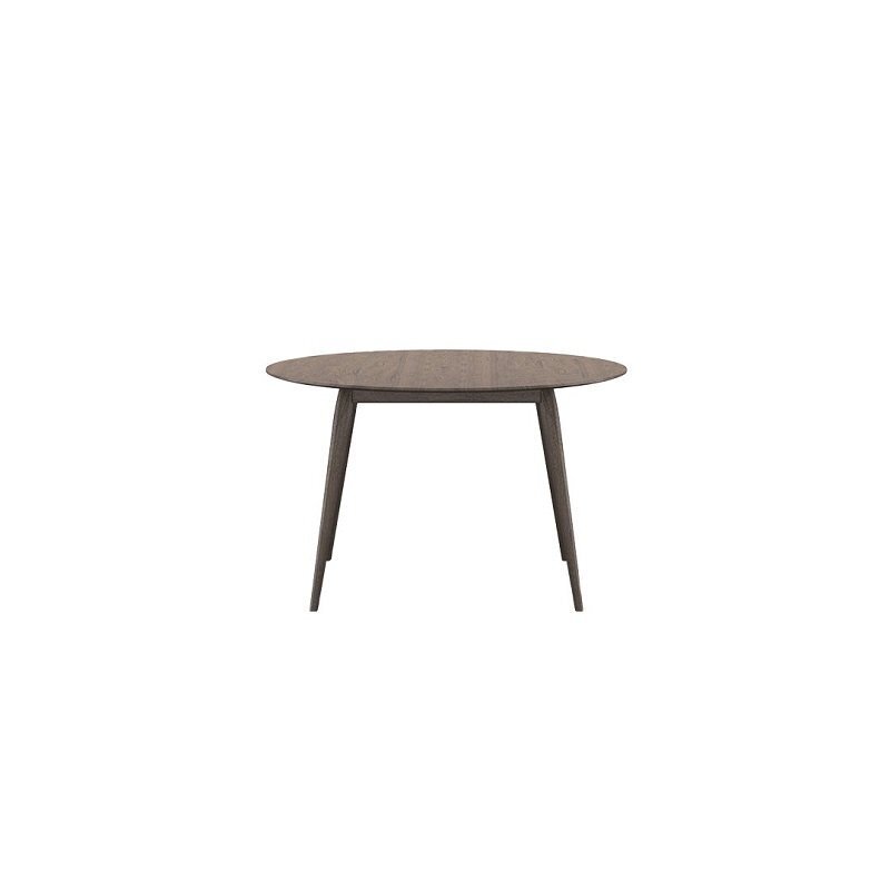 Bruunmunch PLAYdinner Round Smoked Oak - 120/170 L With Extension