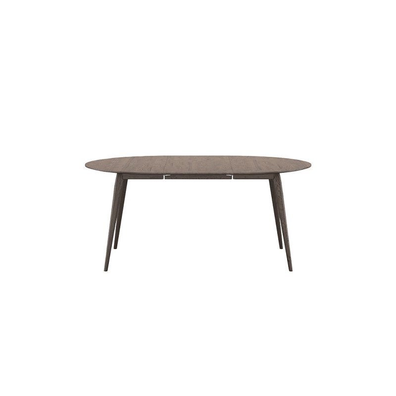 Bruunmunch PLAYdinner Round Smoked Oak - 120/170 L With Extension