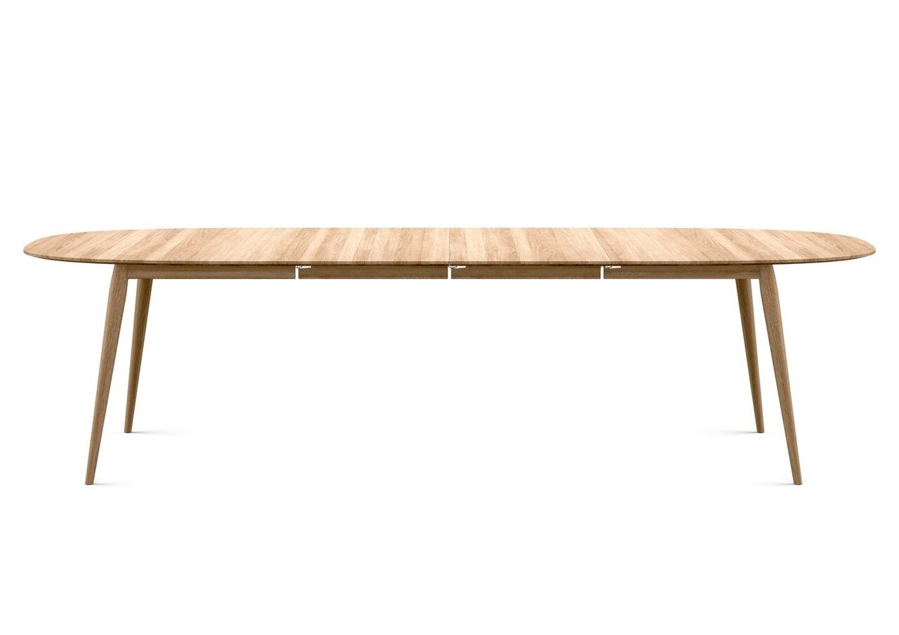 Bruunmunch PLAYdinner Lamé in Oak Natural Oil with 2 extensions plates - Tisch