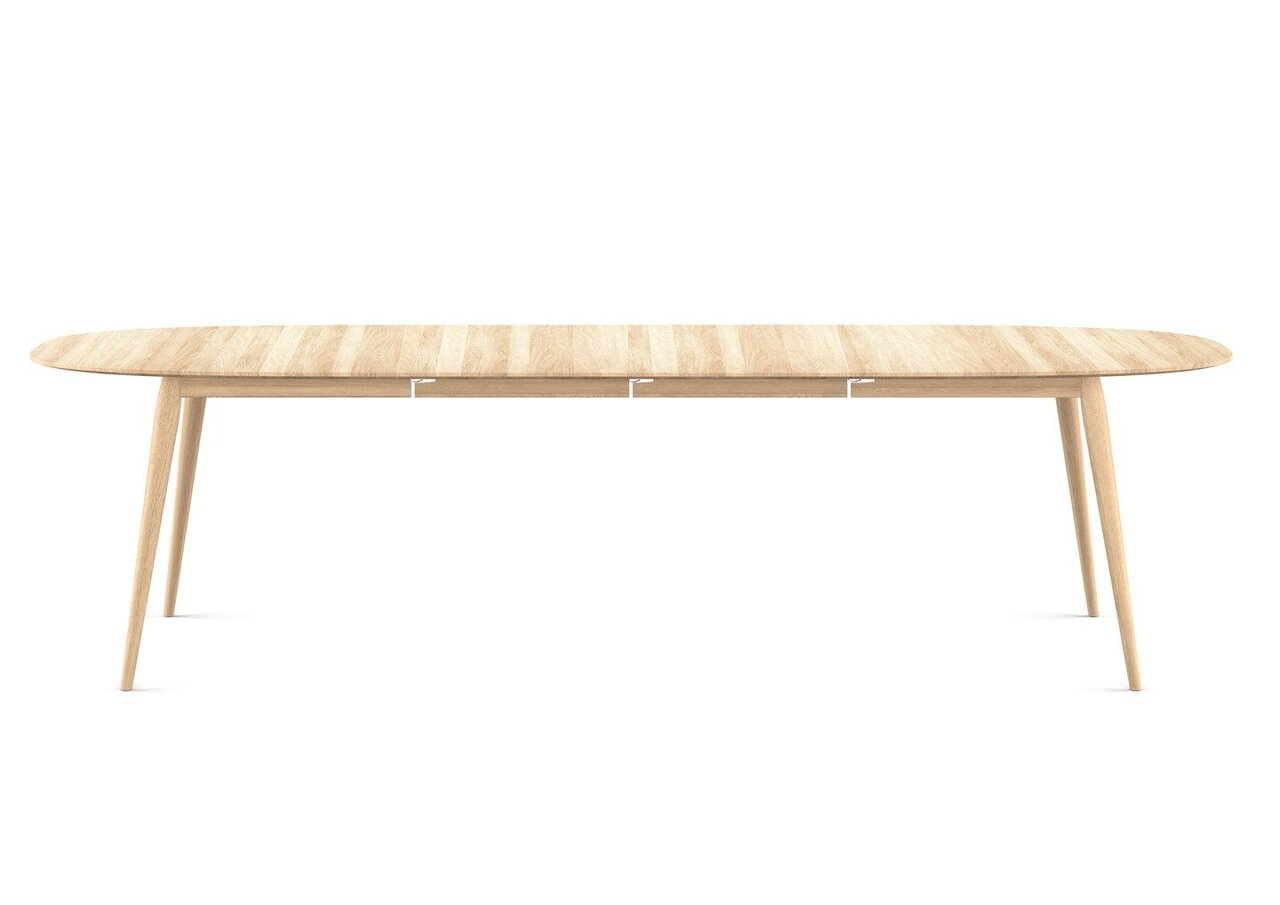 Bruunmunch PLAYdinner Lamé in Oak Soap with 2 extensions plates - Tisch