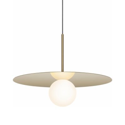 Pablo Bola Disc Pendelleuchte Ø 81cm - Messing