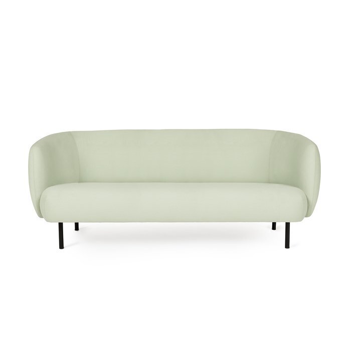 Warm Nordic Cape Sofa, 3 seater - Mint