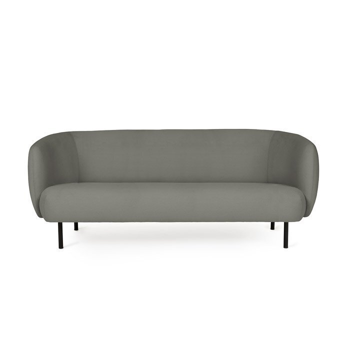 Warm Nordic Cape Sofa, 3 seater - Warm grey