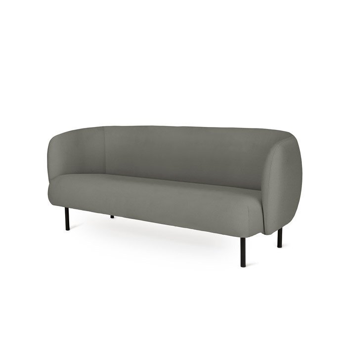Warm Nordic Cape Sofa, 3 seater - Warm grey