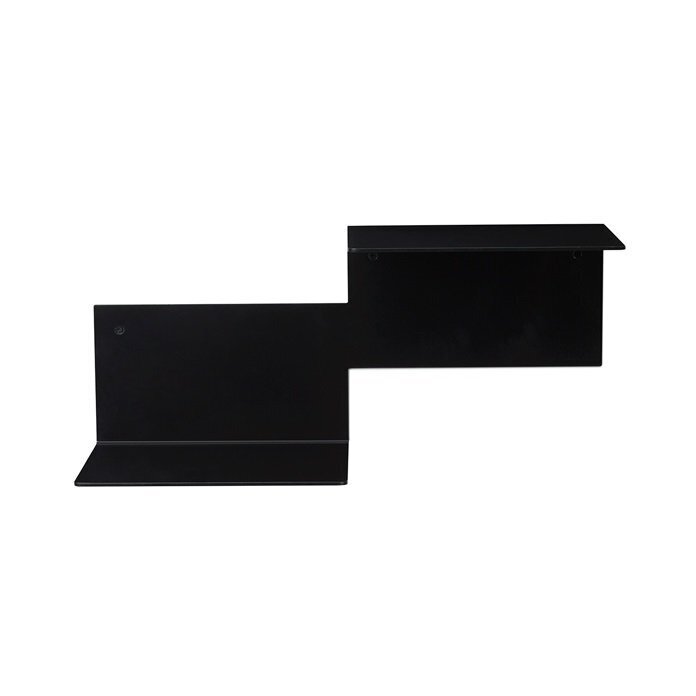 Warm Nordic Repeat Shelf Right Unit - Black noir