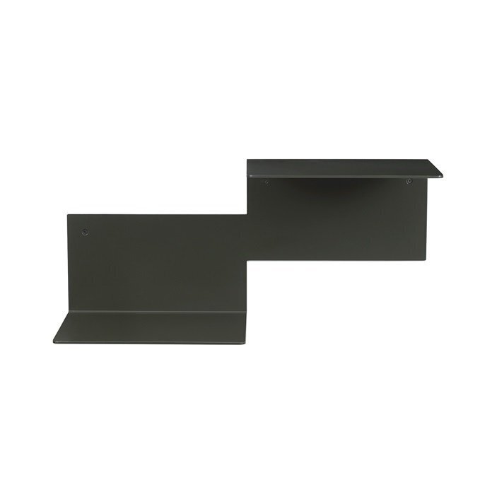 Warm Nordic Repeat Shelf Right Unit - Green Olive