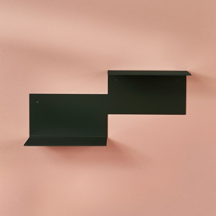 Warm Nordic Repeat Shelf Right Unit - Green Olive