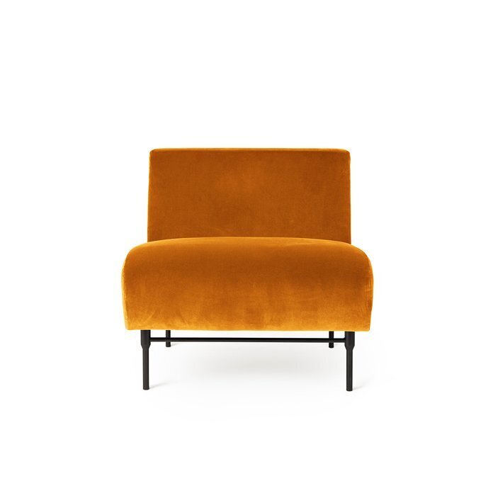 Warm Nordic Galore Sofa Center Module - Amber velvet
