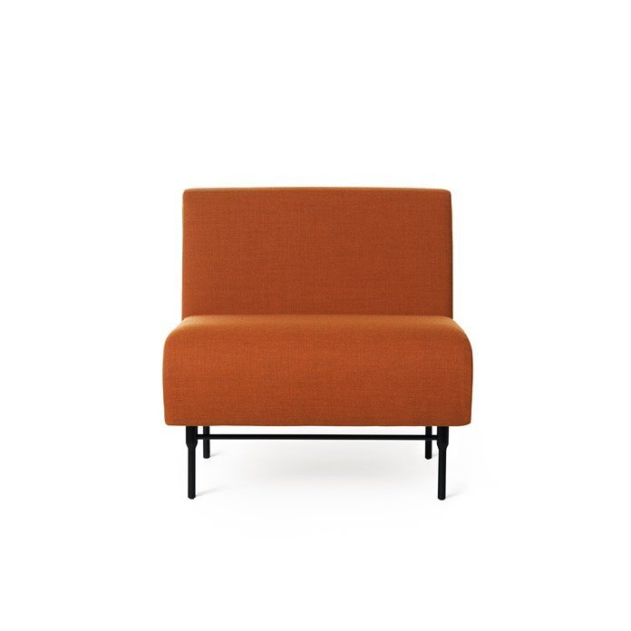 Warm Nordic Galore Sofa Center Module - Burnt orange