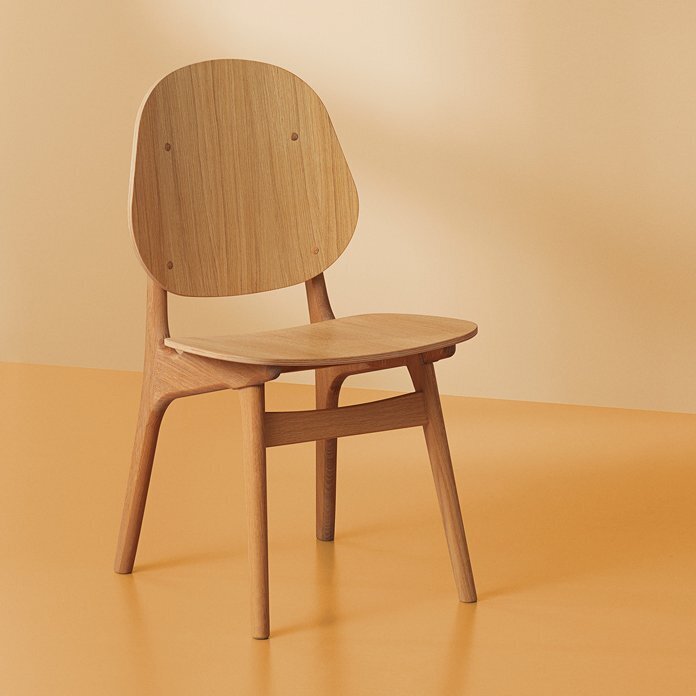 Warm Nordic Noble Chair - Oiled Oak