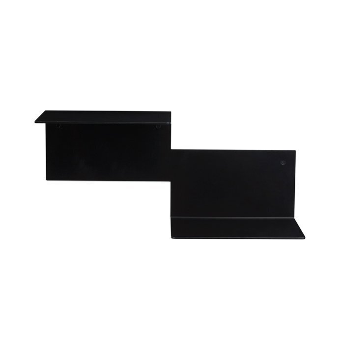 Warm Nordic Repeat Shelf Left Unit - Balck noir