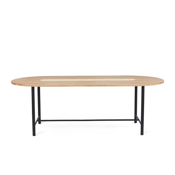 Warm Nordic Be My Guest Dining table 200cm - Butter yellow