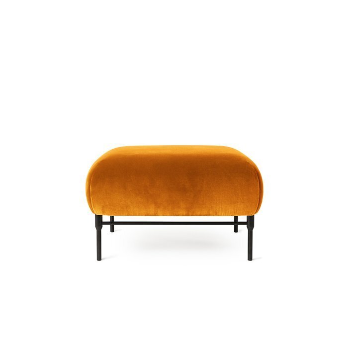 Warm Nordic Galore Sofa Pouf Module - Amber velvet