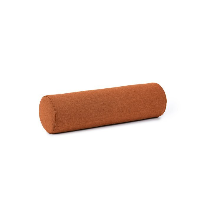 Warm Nordic Galore Bolster Cushion - Burnt orange