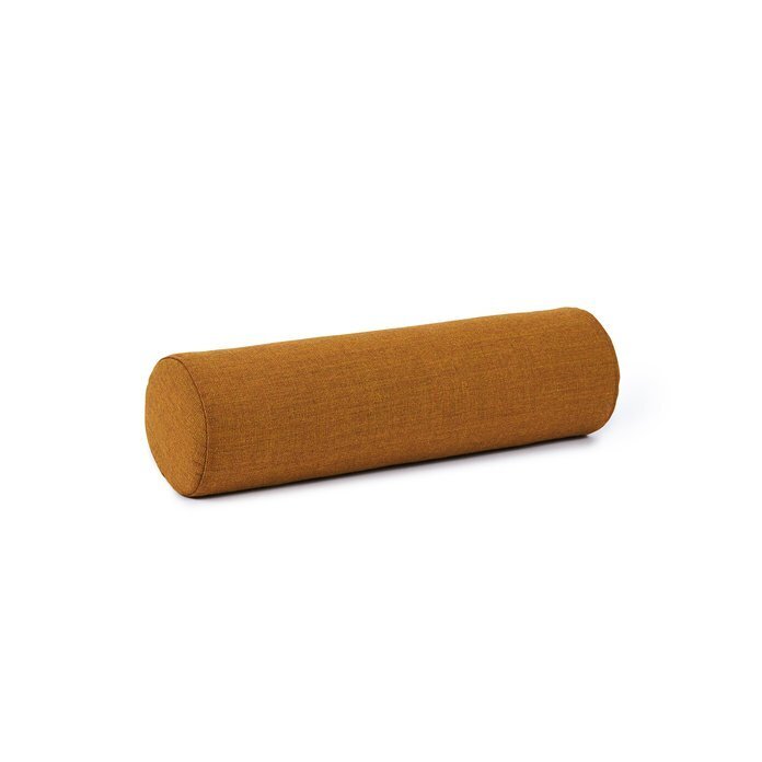 Warm Nordic Galore Bolster Cushion - Dark ochre
