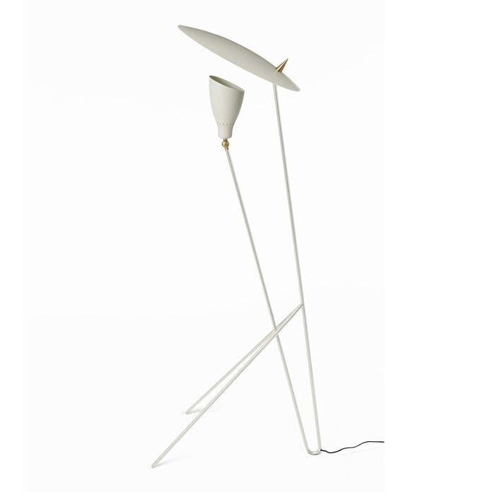 Warm Nordic Silhouette Floor Lamp - Warm white