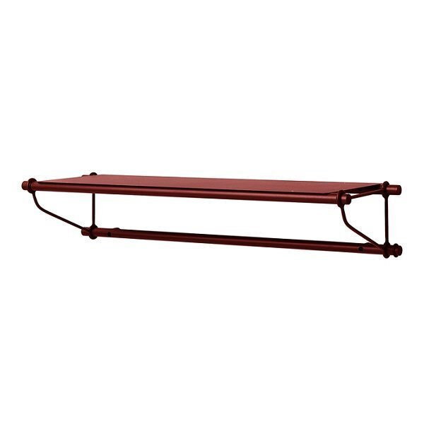 Warm Nordic Parade Shelving Unit 1 Shelf - Oxide red