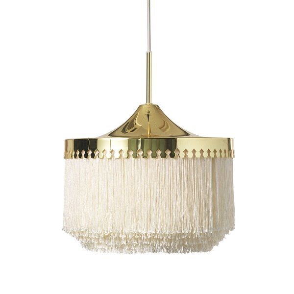Warm Nordic Fringe Pendant 30 cm 