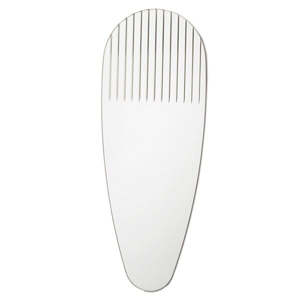 Warm Nordic Masquerade Mirror - Oval