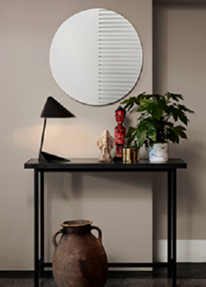 Warm Nordic Masquerade Mirror