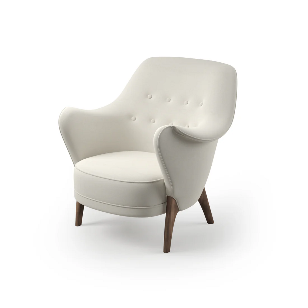 Warm Nordic Cocktail Lounge Chair - Sessel-Select 60005 - White