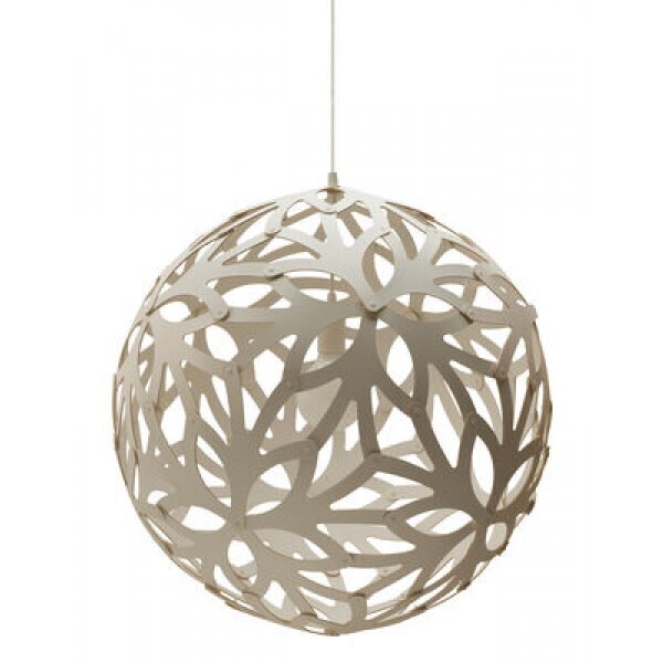David Trubridge Floral Pendelleuchte Ø 60 cm - Weiß