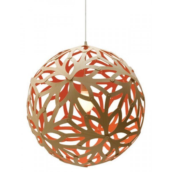 David Trubridge Floral Pendelleuchte Ø 60 cm - Weiß
