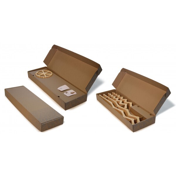 David Trubridge Koura Pendelleuchte Ø 55 cm- zweifarbig