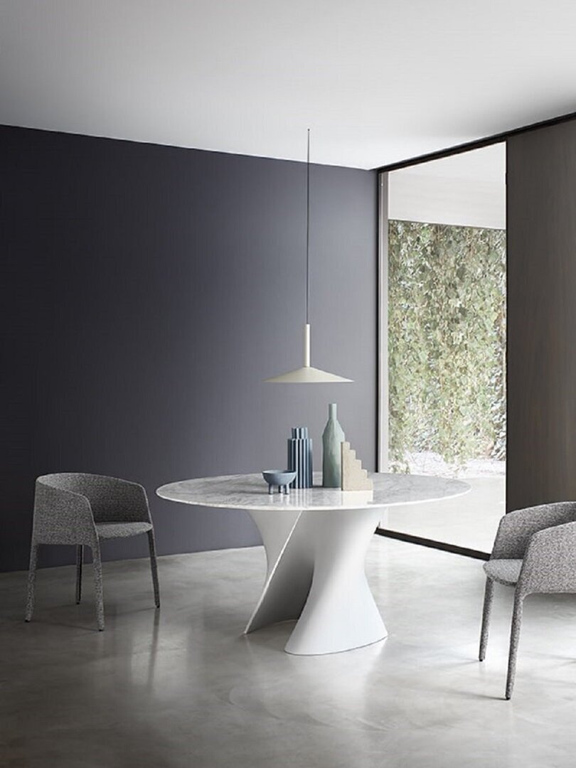 MDF Italia S Table - Esstisch rund