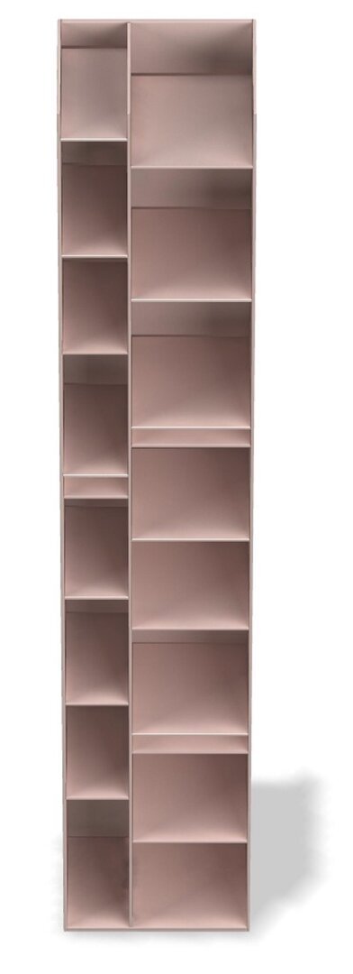 MDF Italia Random 2C - Standregal - Puder pink matt lackiert pink