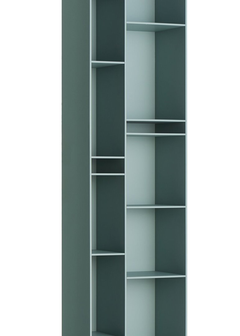 MDF Italia Random 2C - Standregal - Pulverblau matt lackiert