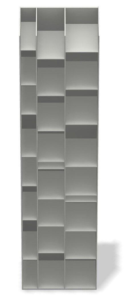 MDF Italia Random 3C - Standregal - Weiss Matt Lackiert