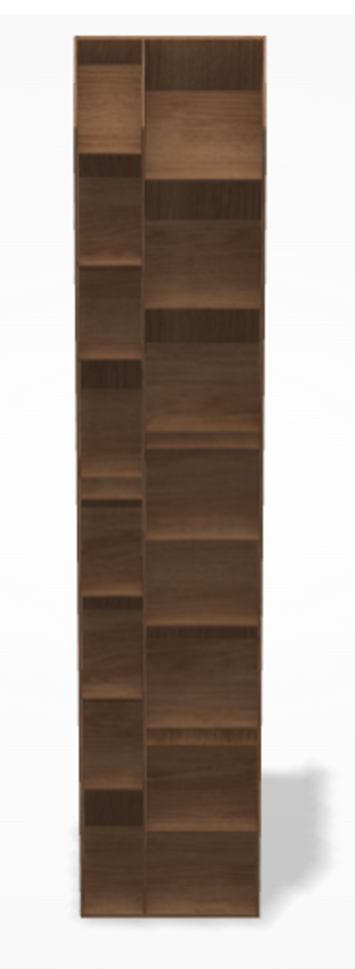 MDF Italia Random Wood - Standregal - 2C - B: 35,8cm