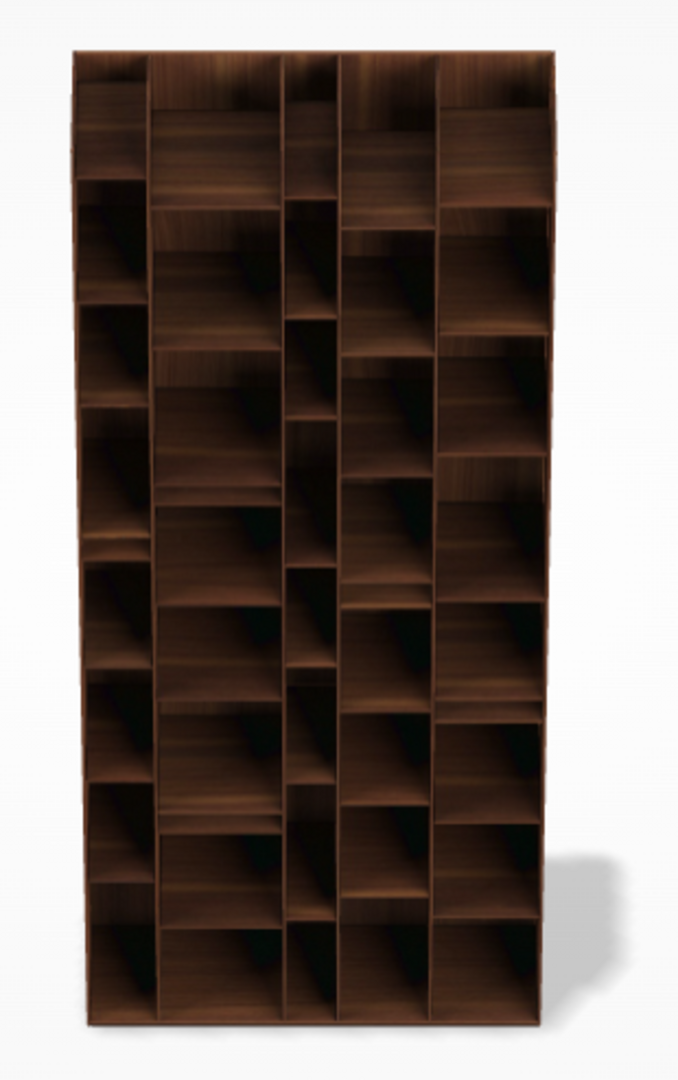 MDF Italia Random Wood - Standregal - 5C - B: 81,6cm