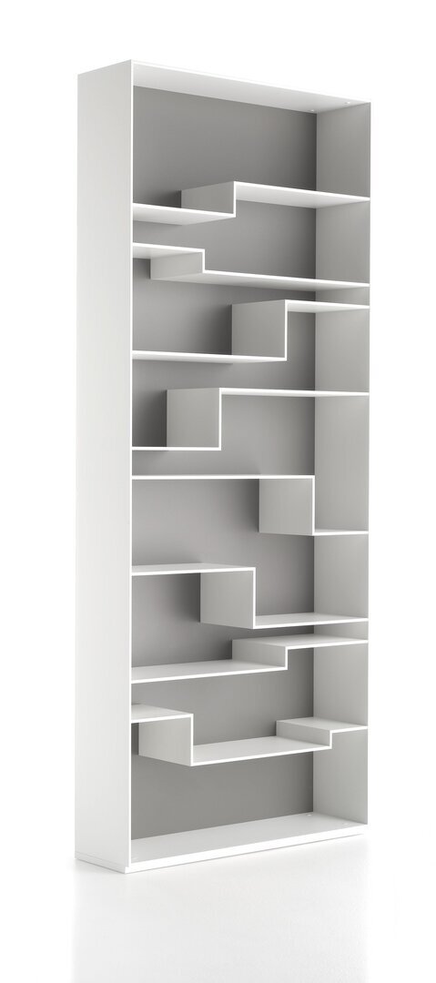 MDF Italia Melody - Wandregal - Weiss Matt Lackiert