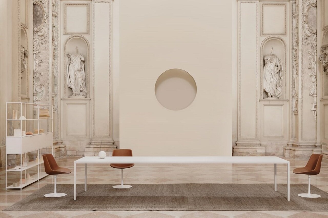 MDF Italia Flow Chair Colour - Stuhl mit Tellerfuss