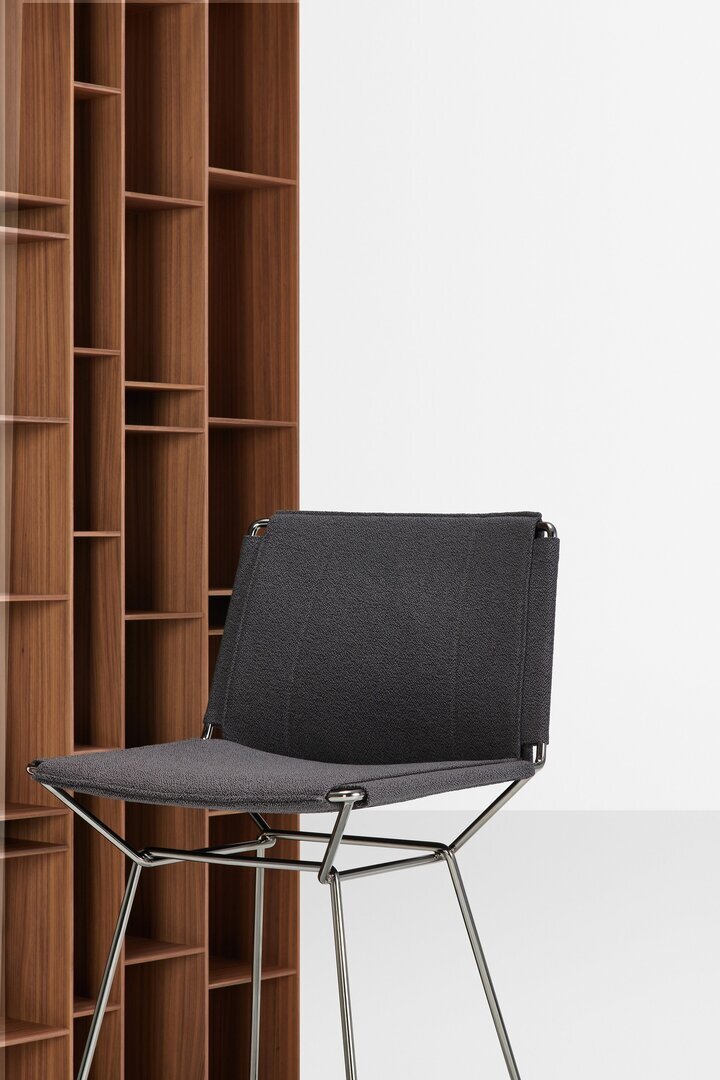 MDF Italia Neil Leather Stool - Barhocker mit Lederbezug