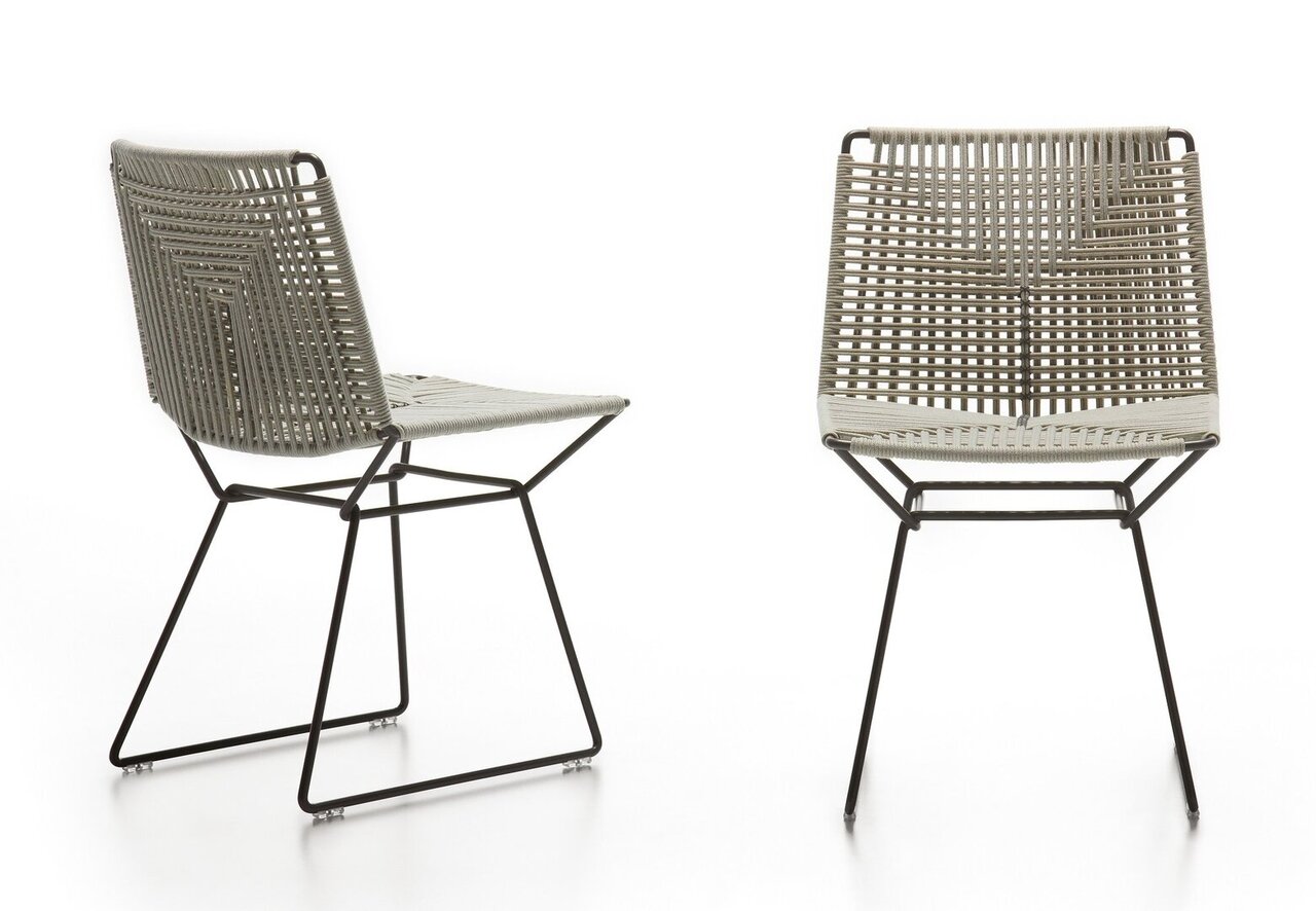 MDF Italia Neil Twist Chair - Stuhl - Ecru