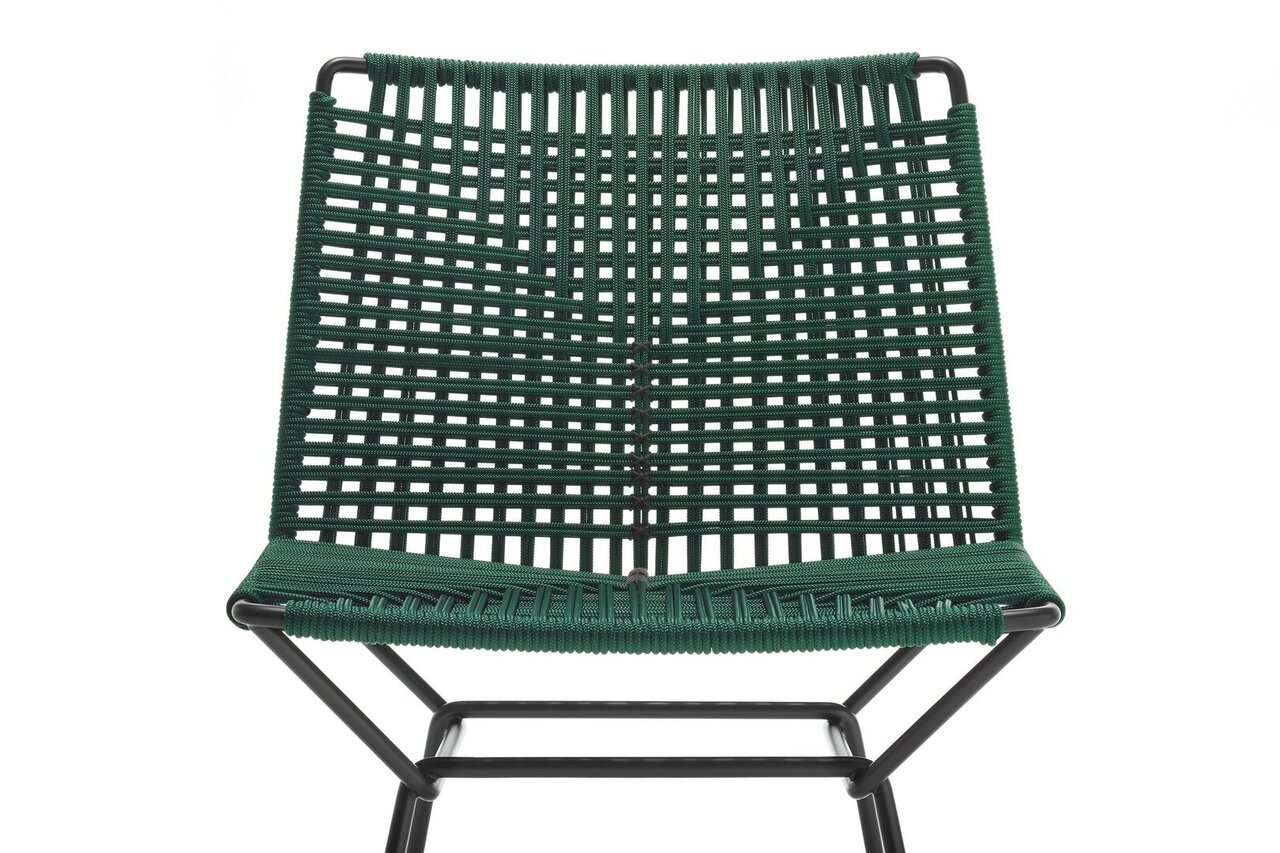 MDF Italia Neil Twist Chair - Stuhl - Dunkelgrün