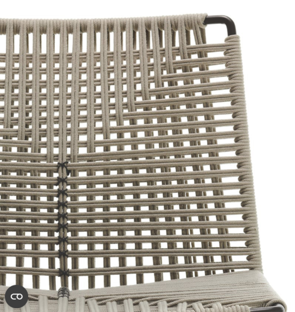 MDF Italia Neil Twist Stool - Barhocker - Sitz Ecru