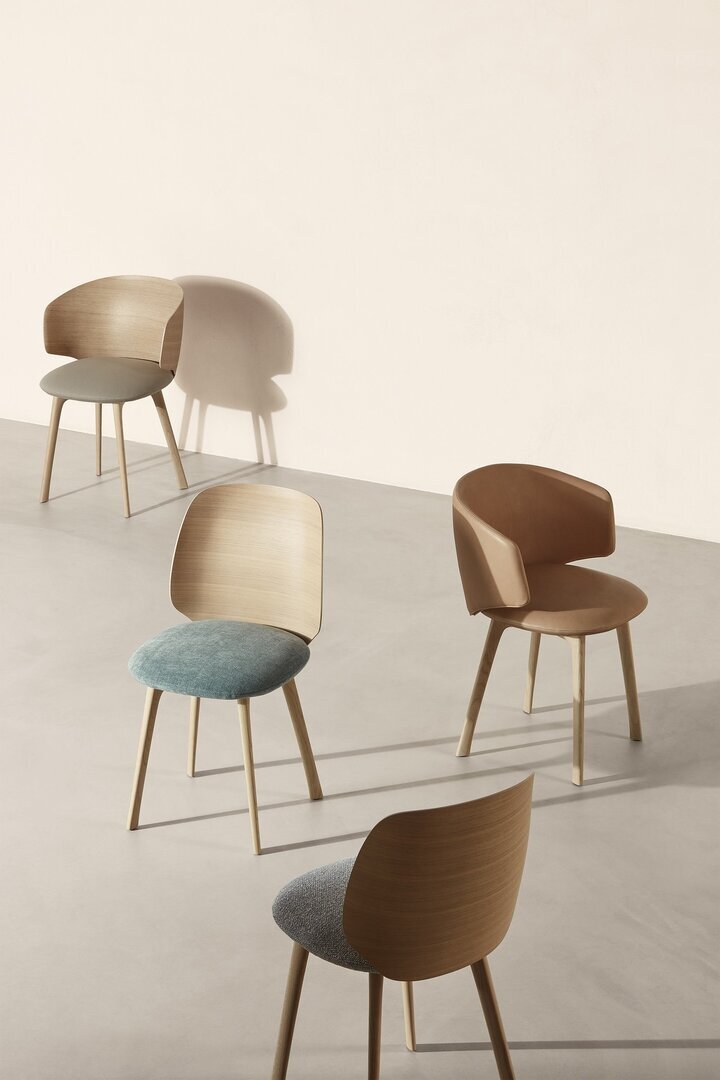 MDF Italia Universal Chair - Stuhl mit Sitzpolsterung