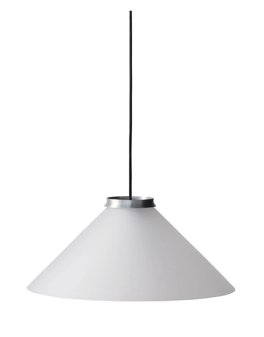 Pholc Aline - Pendelleuchte - Frosty/Aluminium - D:40 H:17 W:40 cm