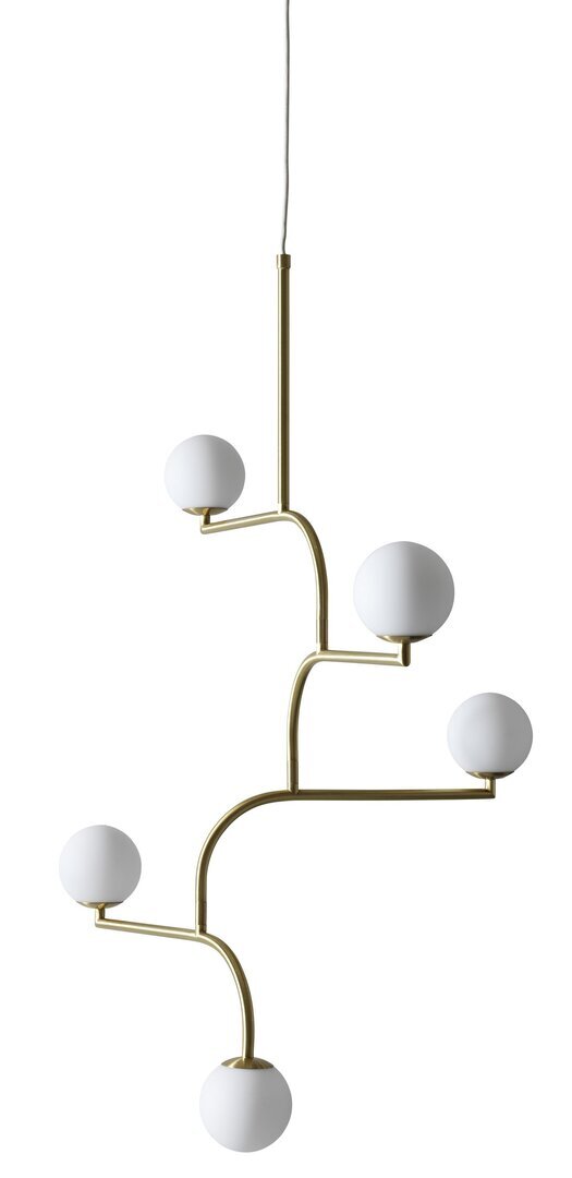 Pholc Mobil - Pendelleuchte - 100 cm - Brass, Opal