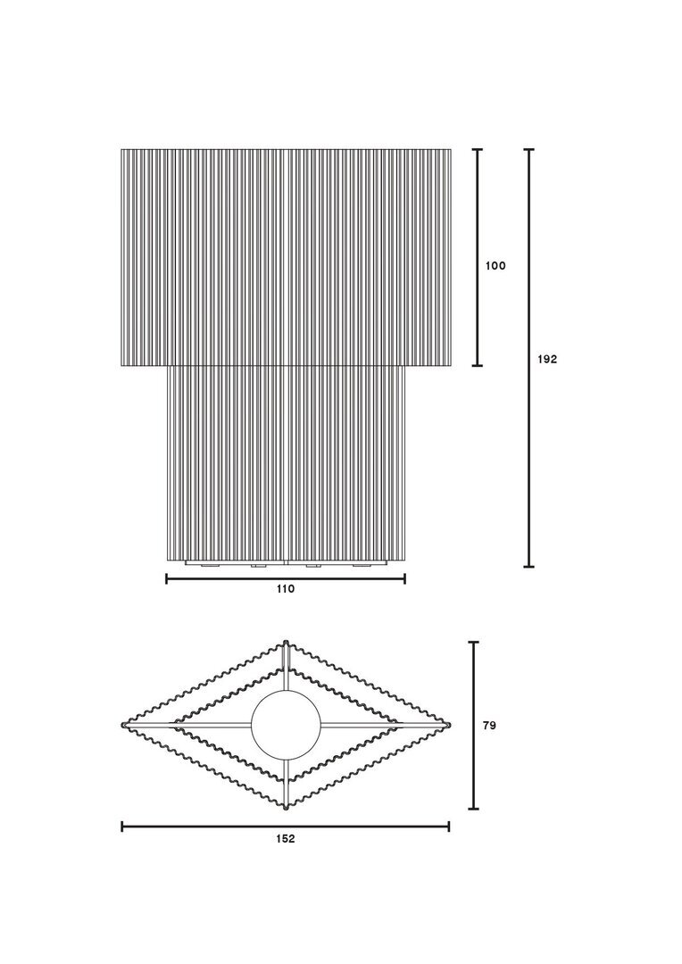 Pholc Romb Mini - Akku-Tischleuchte