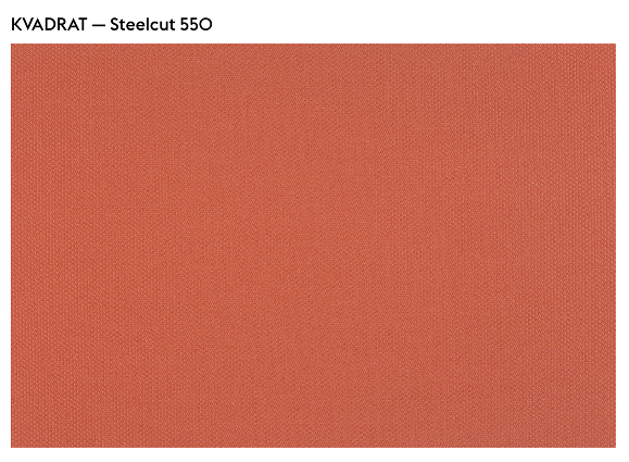 Muuto Oslo - Bench- Steelcut 550 / Dark red