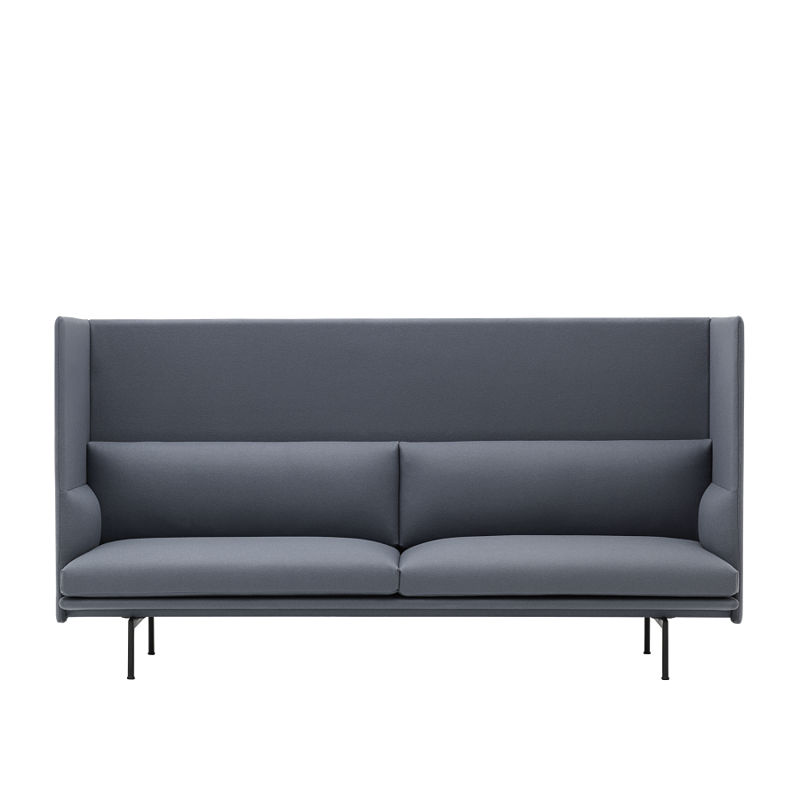 Muuto Outline Highback Sofa 3 Seater