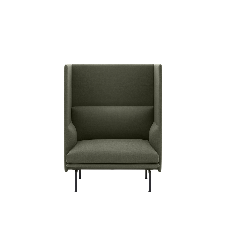 Muuto Outline Highback Sofa 1 Seater