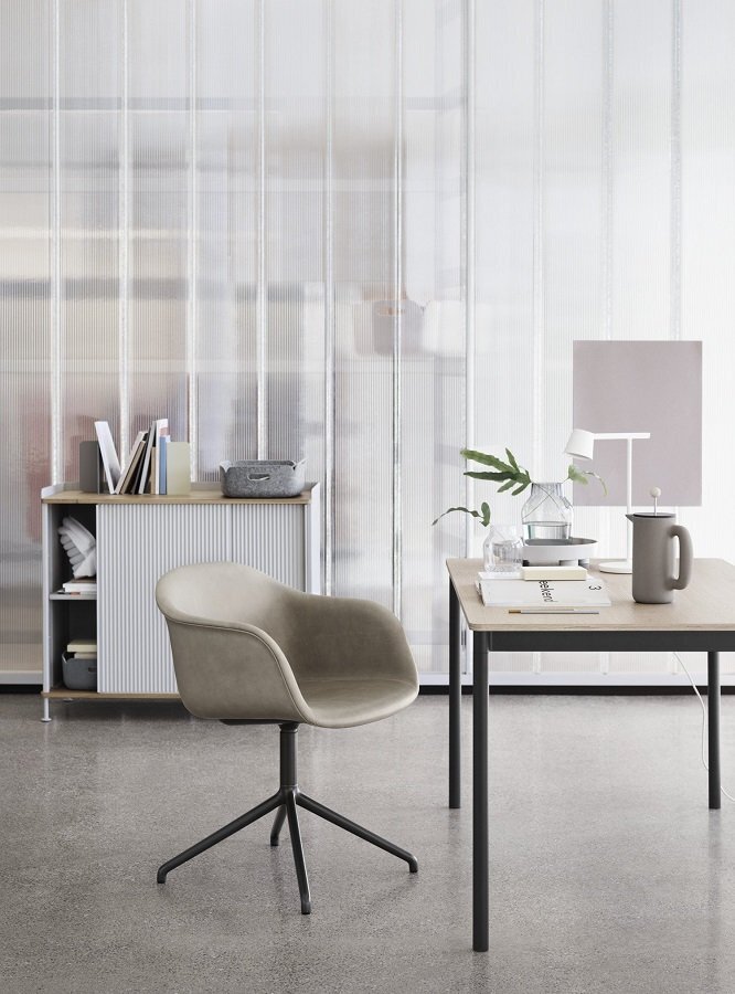Muuto Fiber Armchair Swivel Base With Return