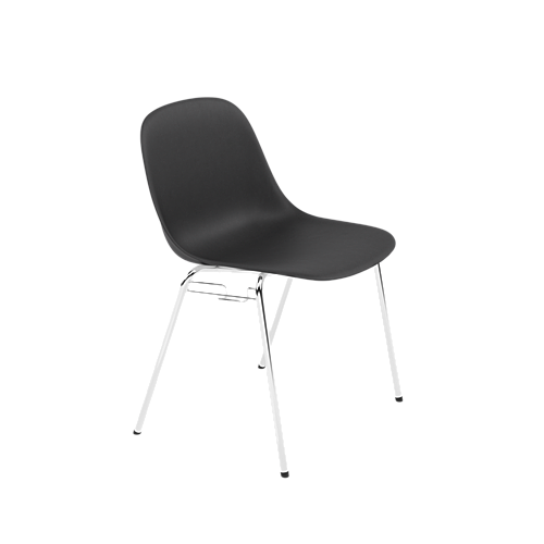 Muuto Fiber Side Chair A Base With Linking Device And Felt Glides